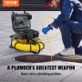 VEVOR канализационная камера, камера проверки качества, 22,86 см 720p экраны, камера видеонаблюдения 120 м