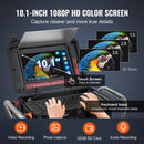 VEVOR Kanalizācijas kamera 100 m pašlīmeņojoša drenāžas kamera ar 25,65 cm skārienekrānu