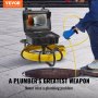 VEVOR канализация для проверки камеры, 22,9 см, 720p экраны, камера для проверки, кабель 50 м