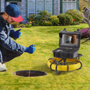 VEVOR kanalizācijas cauruļu inspekcijas kamera, 22,9 cm 720p ekrāns, cauruļu kamera, 50 m kabelis