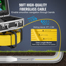 VEVOR kanalizācijas kamera 30 m pašlīmeņojoša drenāžas cauruļvadu kamera ar 512Hz lokatoru