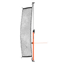 VEVOR kravas fiksēšanas stieņu komplekts ar sprūdrata mehānismu, regulējams 1016–1854 mm, pastiprināta tērauda teleskopiski kravas stabilizatori ar uzglabāšanas tīklu un atdalošo stieni, paredzēti SUV un vieglajiem automobiļiem