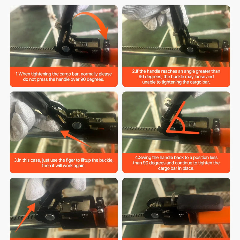 VEVOR kravas fiksēšanas stieņu komplekts ar sprūdrata mehānismu, regulējams 1016–1854 mm, pastiprināta tērauda teleskopiski kravas stabilizatori ar uzglabāšanas tīklu un atdalošo stieni, paredzēti SUV un vieglajiem automobiļiem