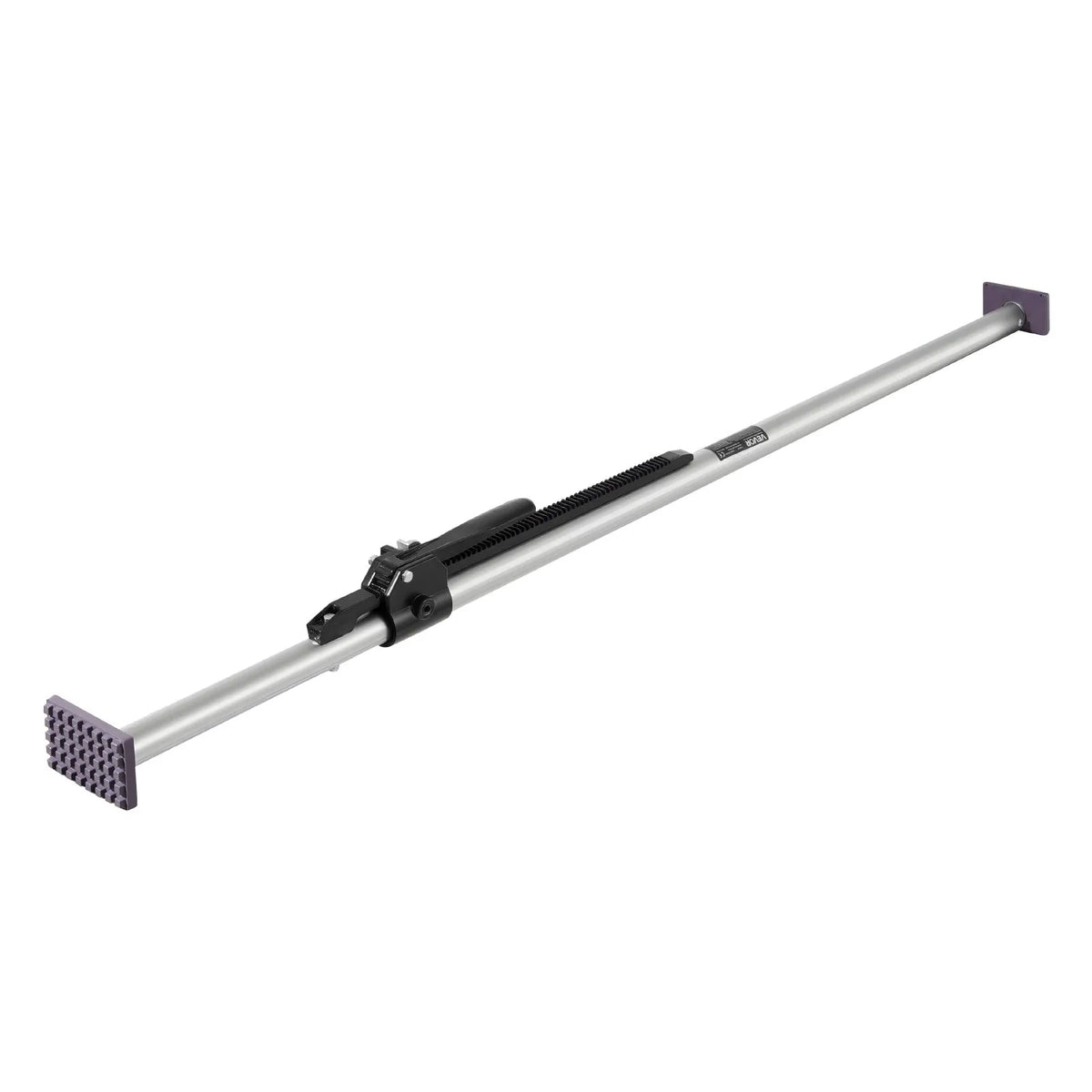 VEVOR Cargo Tie-Down Bar, Ratchet-Type Load Bar with Adjustable Length 1499–1854 mm, Durable Steel Cargo Stabiliser with Non-Slip Support Ends, Telescopic Cargo Securing Bars for Pickup Truck Bed