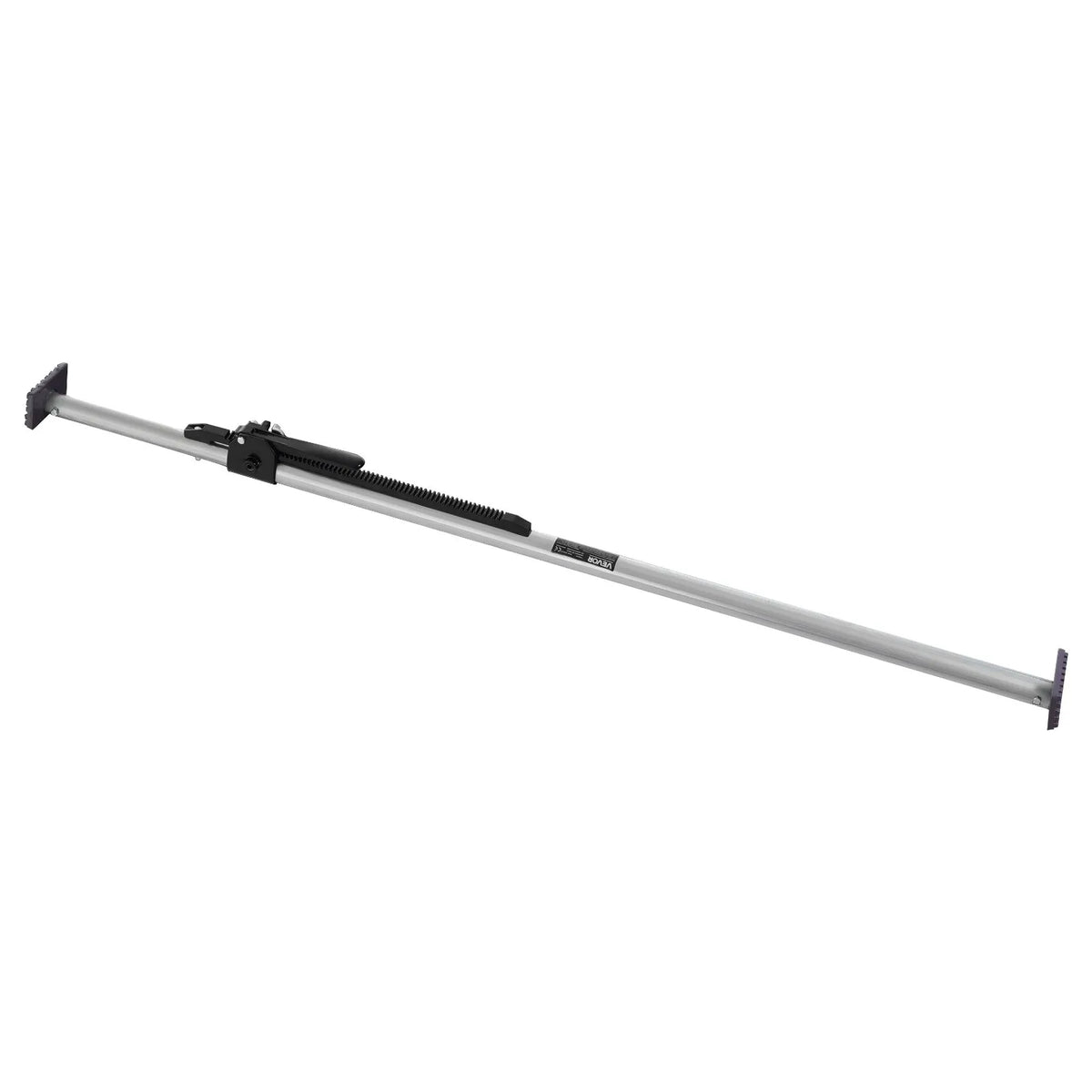 VEVOR Cargo Tie-Down Bar, Ratchet-Type Load Bar with Adjustable Length 1499–1854 mm, Durable Steel Cargo Stabiliser with Non-Slip Support Ends, Telescopic Cargo Securing Bars for Pickup Truck Bed