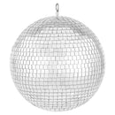 VEVOR spoguļdisco bumba 30 cm ar piekarināšanas gredzenu, spoguļvirsmas diskobumba ballīšu dekorācijām DJ klubiem, skatuvēm, kāzām, dzimšanas dienām, Ziemassvētkiem un Jaungada svinībām - ZEMLETES.LV