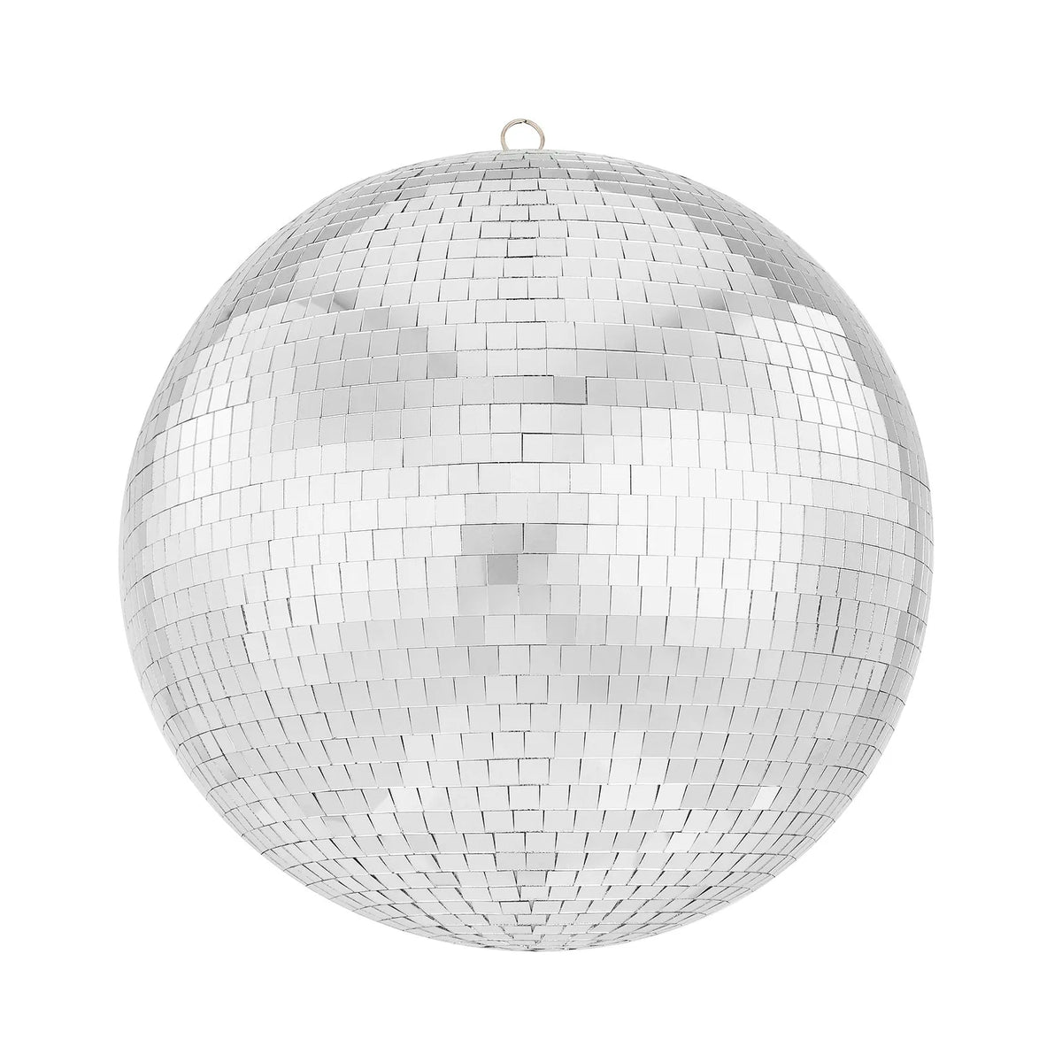 VEVOR spoguļdisco bumba 30 cm ar piekarināšanas gredzenu, spoguļvirsmas diskobumba ballīšu dekorācijām DJ klubiem, skatuvēm, kāzām, dzimšanas dienām, Ziemassvētkiem un Jaungada svinībām - ZEMLETES.LV
