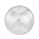 VEVOR spoguļdisco bumba 30 cm ar piekarināšanas gredzenu, spoguļvirsmas diskobumba ballīšu dekorācijām DJ klubiem, skatuvēm, kāzām, dzimšanas dienām, Ziemassvētkiem un Jaungada svinībām - ZEMLETES.LV