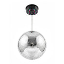 VEVOR 300 mm spoguļdiskobumba ar motoru, tālvadību un LED RGB gaismām