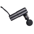 VEVOR mini dziļo audu masāžas pistole, perkusīvā muskuļu masāžas ierīce sportistiem ar 4 ātruma līmeņiem un 4 masāžas uzgaļiem, 12 V 2500 mAh akumulators sāpju mazināšanai un muskuļu relaksācijai