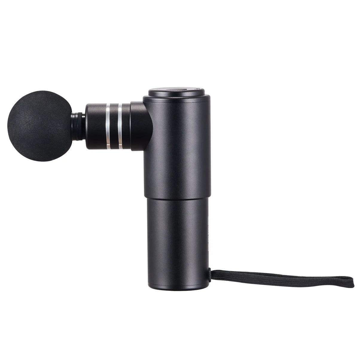 VEVOR mini deep tissue massage gun, percussion muscle massage device for athletes with 4 speed levels and 4 massage heads, 12 V 2500 mAh battery for pain relief and muscle relaxation