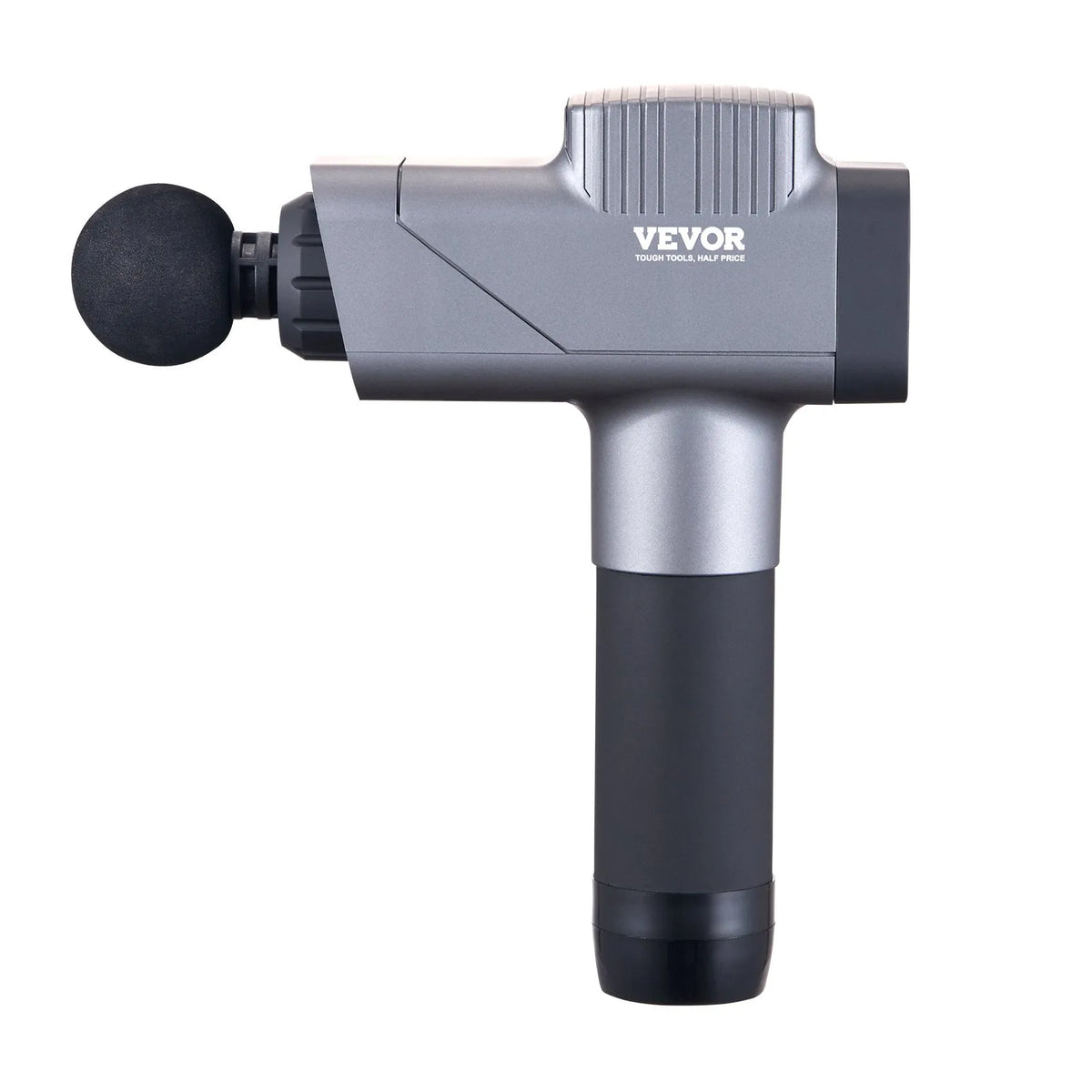 VEVOR Deep Tissue Massage Gun, Percussion Muscle Massage Device for Athletes with 8 Speed Levels and 6 Massage Heads, 16V 2500mAh Battery, Handheld Massage Gun for Pain Relief and Muscle Relaxation
