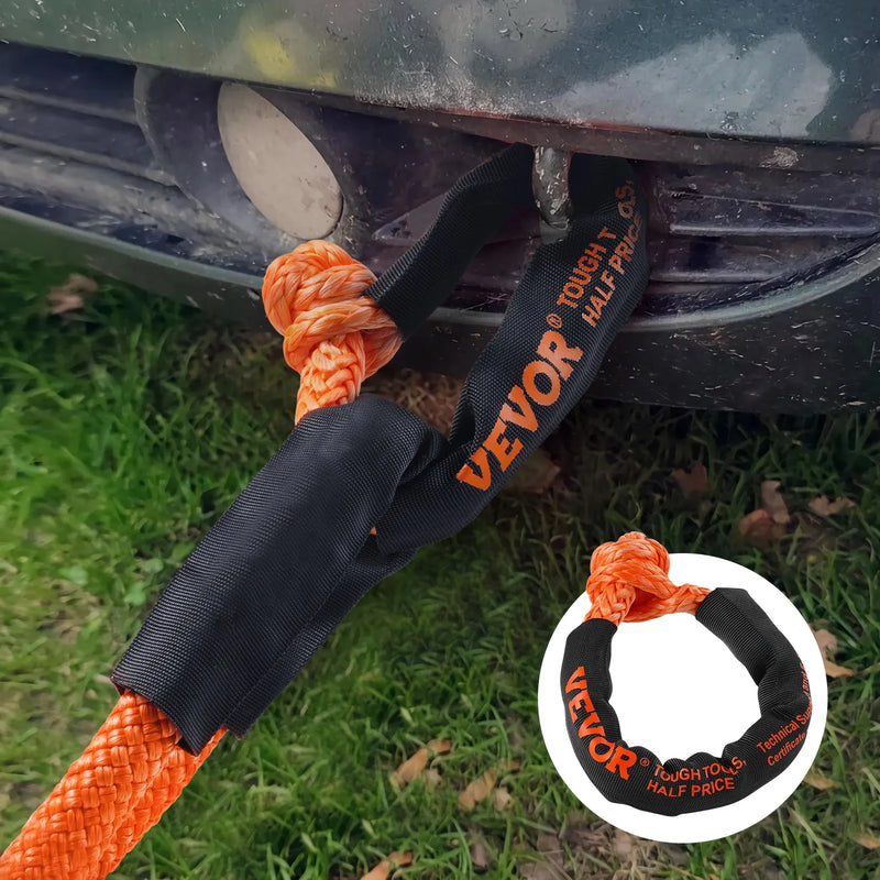 2 gab. mīkstās šakles no sintētiskās atjaunošanas troses, 1,3 × 56 cm, 20 t pārrāvuma izturība