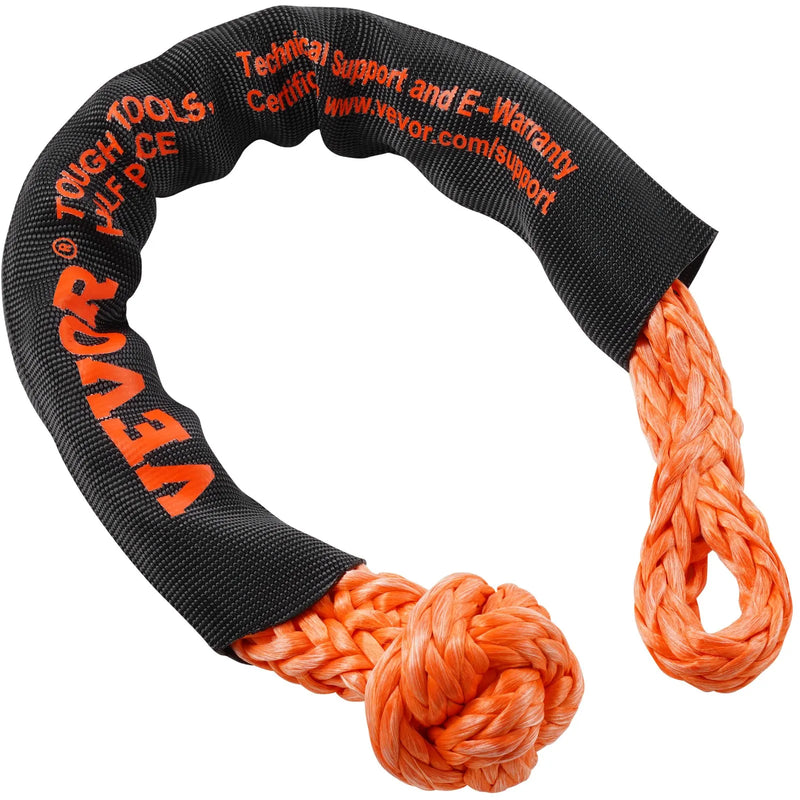 2 gab. mīkstās šakles no sintētiskās atjaunošanas troses, 1,3 × 56 cm, 20 t pārrāvuma izturība