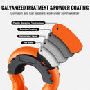 2 gab. 19 mm D formas šakles ar 22,2 mm skrūvspraudni, 28,5 t pārrāvuma izturība