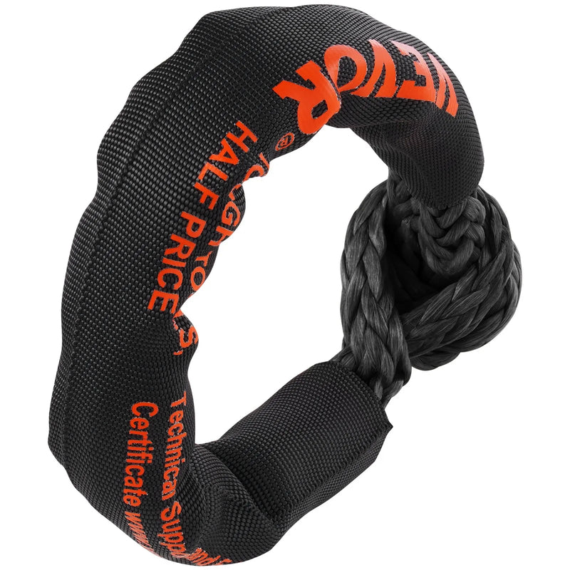 2 gab. mīkstās šakles no sintētiskās atjaunošanas troses, 1,3 × 56 cm, 20 t pārrāvuma izturība