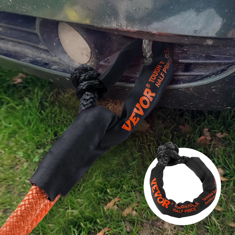 2 gab. mīkstās šakles no sintētiskās atjaunošanas troses, 1,3 × 56 cm, 20 t pārrāvuma izturība