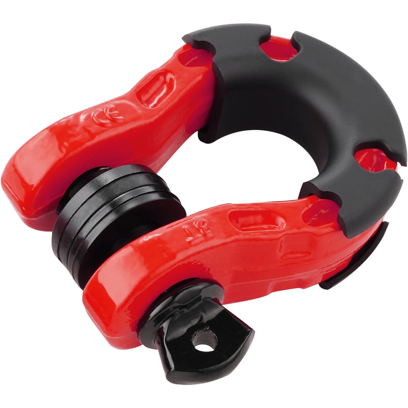 2 gab. D-veida gredzena sakabe 19 mm ar 22,2 mm skrūvējamu tapu, 30 t pārrāvuma slodze