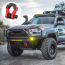 2 gab. D-veida gredzena sakabe 19 mm ar 22,2 mm skrūvējamu tapu, 30 t pārrāvuma slodze