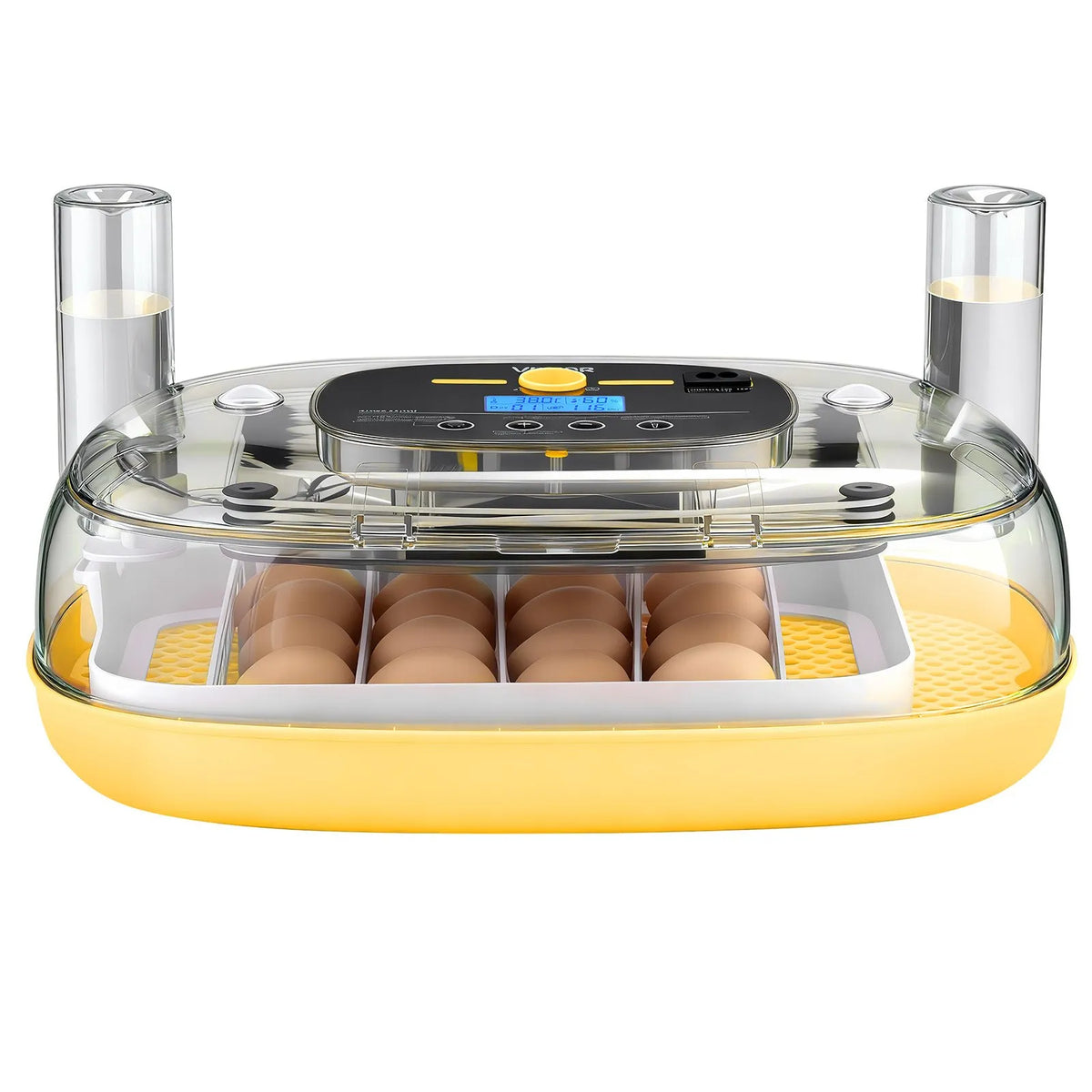 VEVOR Egg Incubator for 24 Eggs with Automatic Turning, Candler and Water Refill