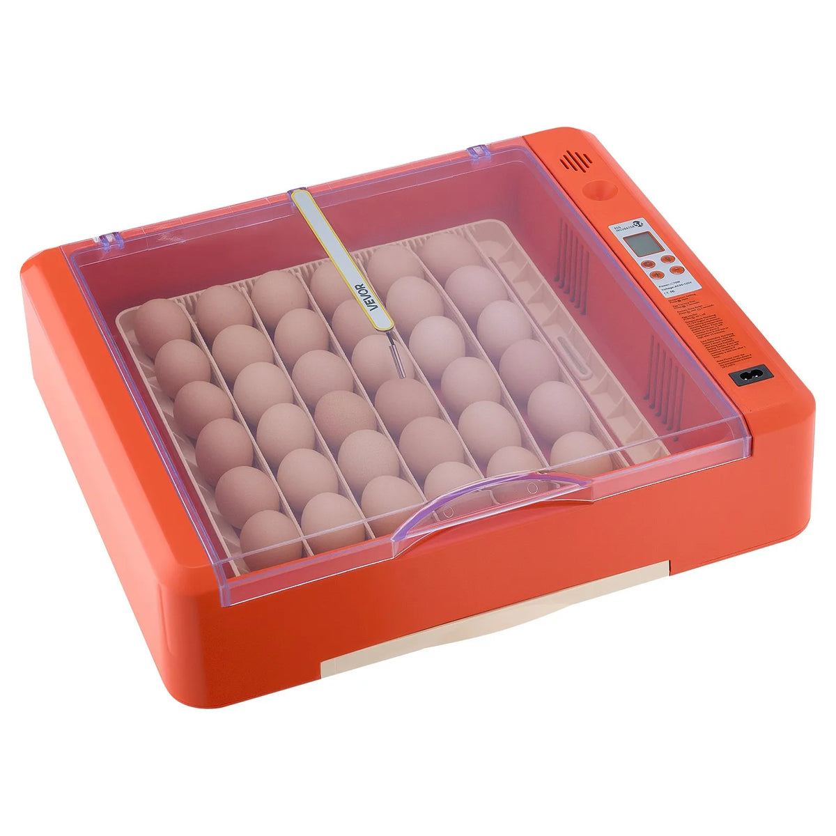 VEVOR Egg Incubator for 36 Eggs with Automatic Turning, Egg Candler and Humidity Control