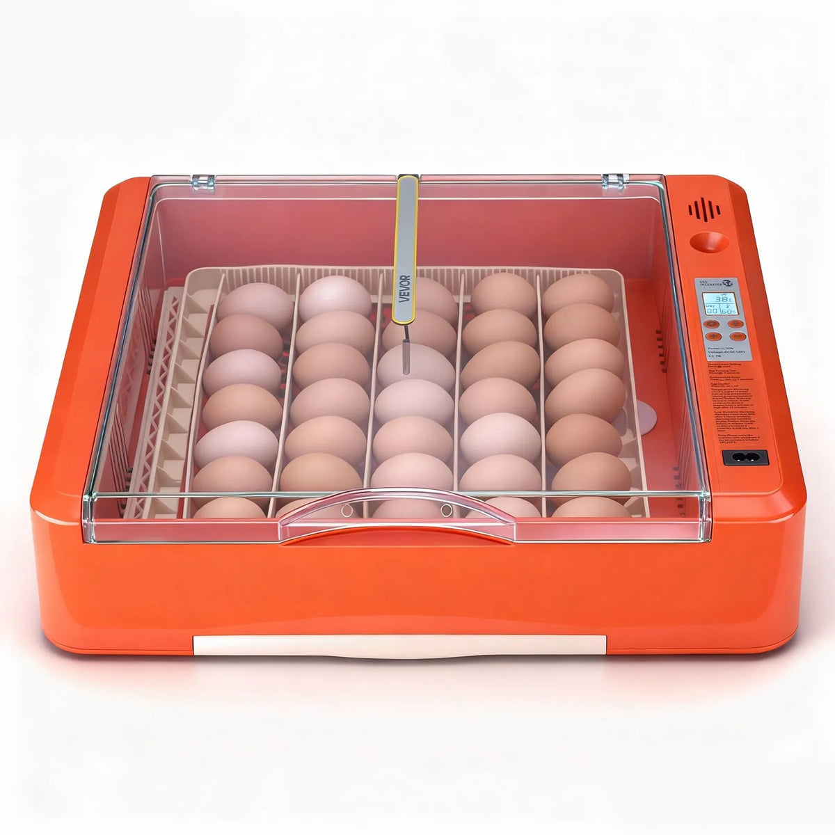 VEVOR Egg Incubator for 36 Eggs with Automatic Turning, Egg Candler and Humidity Control