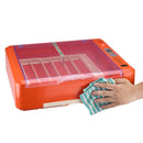 VEVOR 36 olu inkubators ar automātisku olu grozītāju, LED ovoskopu un ūdens paplāti, temperatūras un mitruma kontroli, caurspīdīgu 360° skata logu putnu olu inkubēšanai cāļiem, pīlēm, zosīm un paipalām