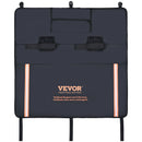 VEVOR velosipēdu aizsargpaliktnis kravas bortam, 840 mm, piemērots 2 kalnu velosipēdiem, ar atstarojošām joslām un instrumentu kabatām, universāls modelis maza izmēra pikapiem