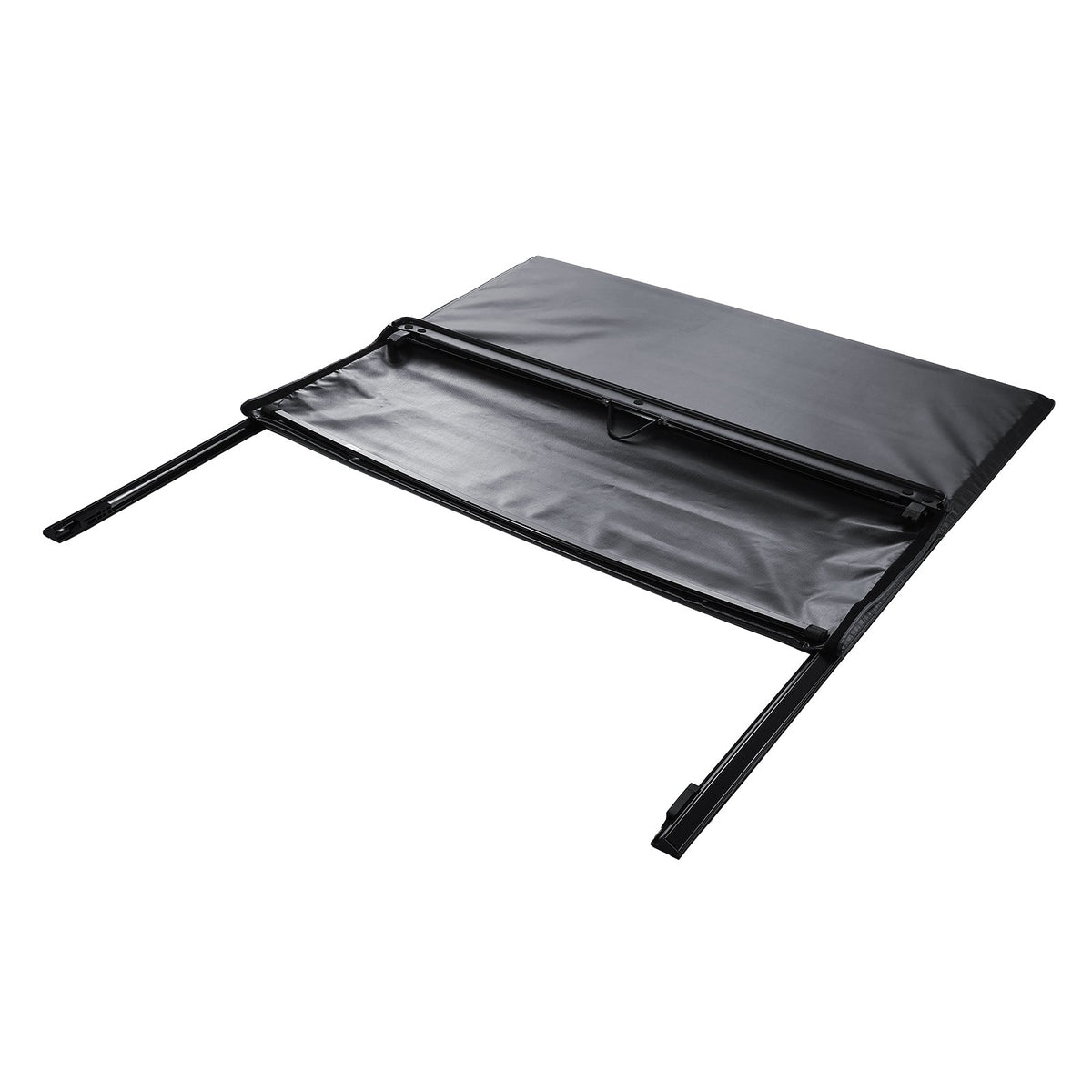 VEVOR Foldable Tonneau Cover for Ford F-150 (2009–2024), 1.68 x 1.65 m Cargo Bed, Soft PVC Material, 100% Cargo Bed Access