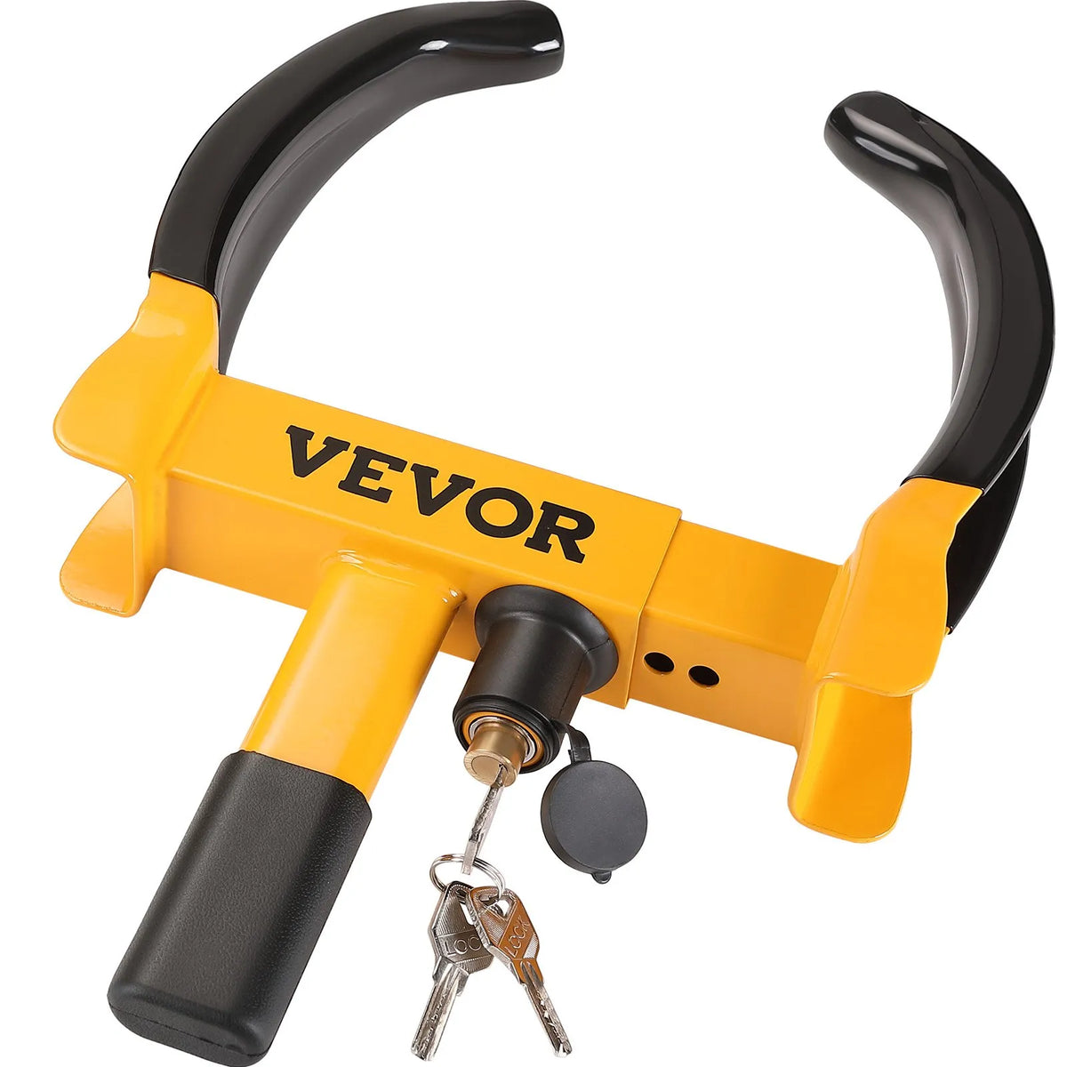 Wheel Anti-Theft Clamp, 2 pcs, Adjustable, Steel, with 6 Keys, Suitable for ATV, SUV, Cars, Campers, Golf Carts, Boats, Motorcycles
