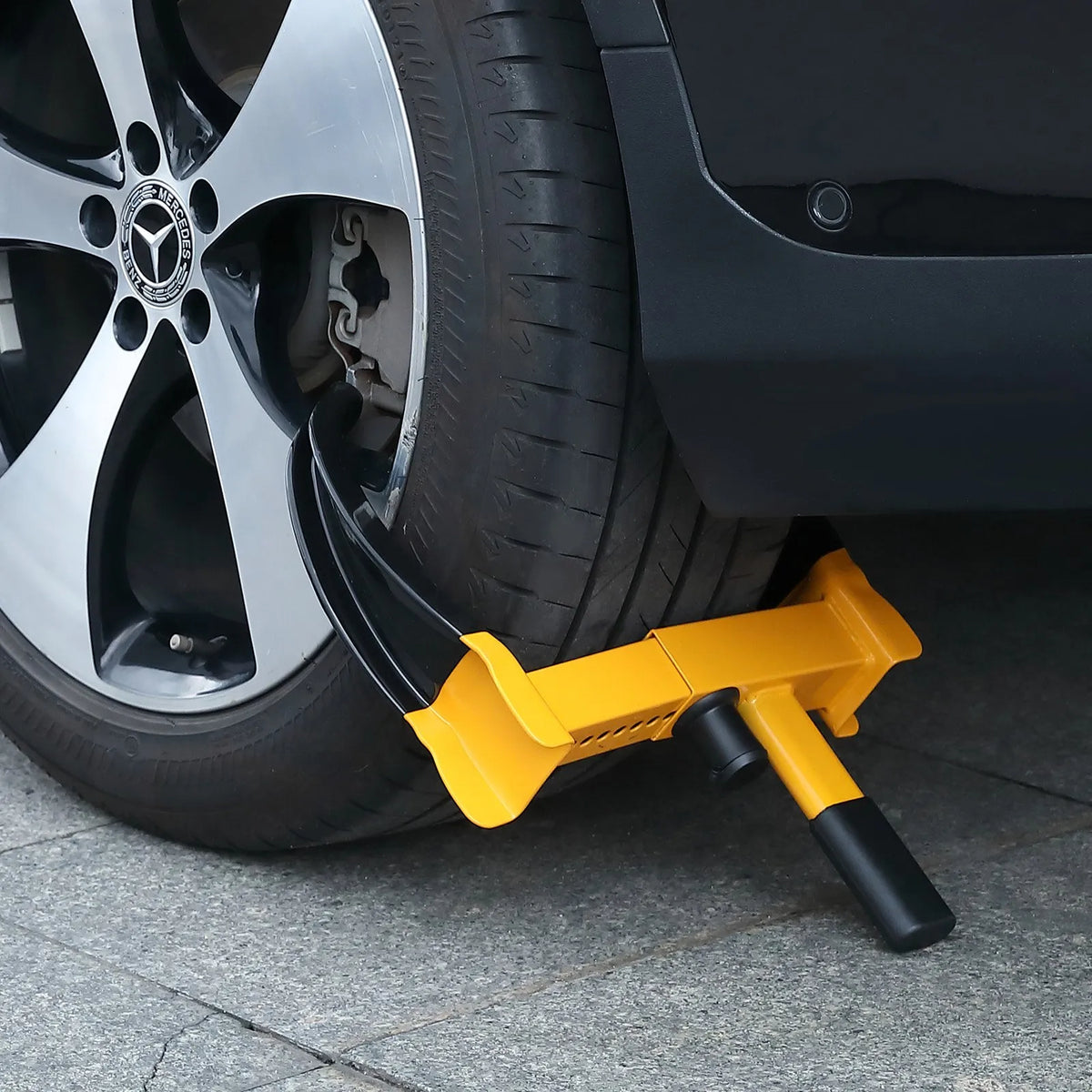 Wheel Anti-Theft Clamp, 2 pcs, Adjustable, Steel, with 6 Keys, Suitable for ATV, SUV, Cars, Campers, Golf Carts, Boats, Motorcycles