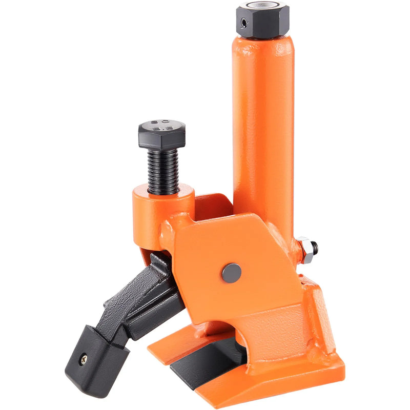 ChatGPT saka: Roku darbināms riepu malas atdalītājs 96,5-106,7 mm ar gumijas spilventiņu alumīnija rumbu aizsardzībai