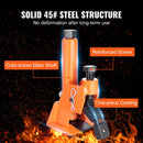 ChatGPT saka: Roku darbināms riepu malas atdalītājs 96,5-106,7 mm ar gumijas spilventiņu alumīnija rumbu aizsardzībai