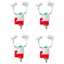 VEVOR cinkots mājputnu barotājs, bezatkritumu metāla vistas barotava ar 22,6 kg ietilpību