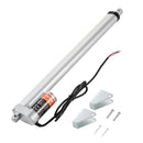 VEVOR lineārais aktuators 12 V 40,6 cm augstas slodzes 1500 N, 5 mm/s, IP54 aizsardzība