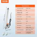 VEVOR lineārais aktuators 12 V 40,6 cm augstas slodzes 1500 N, 5 mm/s, IP54 aizsardzība
