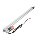 VEVOR lineārais aktuators 12 V, gājiens 45,7 cm, slodze līdz 149,7 kg/1500 N, ātrums 5 mm/s, IP54 aizsardzība
