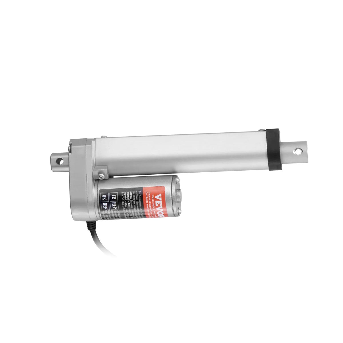 VEVOR Linear Actuator 12 V 10.2 cm High Load 149.7 kg / 1500 N 0.5 cm/s IP54 Protection