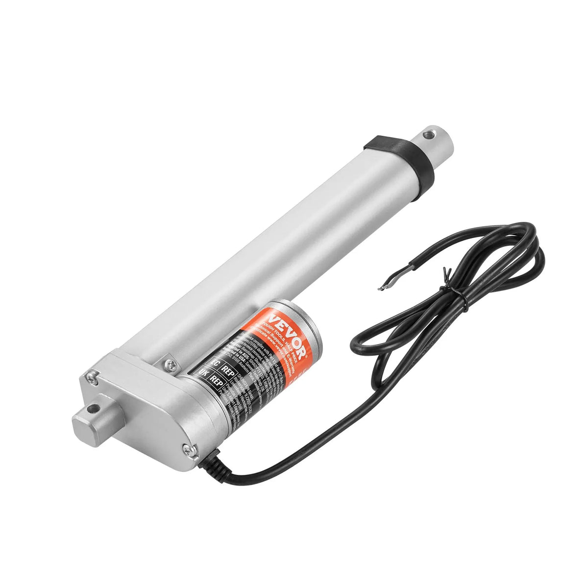 VEVOR lineārais aktuators 12 V 15,2 cm augstas slodzes 1500 N, 5 mm/s, IP54 aizsardzība