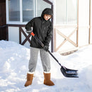 L_VEVOR vīriešu apsildāmā softshell jaka ar 7.4 V akumulatoru, viegls vēja un ūdens necaurlaidīgs mētelis ar 5 apsildes zonām un 3 siltuma iestatījumiem, piemērota mazgāšanai veļasmašīnā