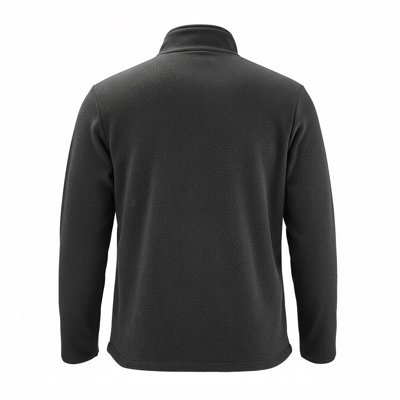 VEVOR apsildāma flīsa jaka vīriešiem, apsildāms sporta džemperis ar uzlādējamu 7,4 V 16 000 mAh akumulatoru, 6 sildīšanas zonas, 3 temperatūras līmeņi, siltums līdz 3 / 6 / 10 stundām, paredzēta ziemas aktivitātēm un āra kempingam, melna