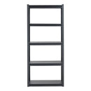 Uzglabāšanas plaukti 5 līmeņi, 406 × 813 × 1829 mm, garāžas metāla plauktu sistēma