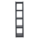 Uzglabāšanas plaukti 5 līmeņi, 406 × 813 × 1829 mm, garāžas metāla plauktu sistēma