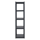 Uzglabāšanas plaukts, 5 līmeņu, 46 × 81 × 183 cm, metāla