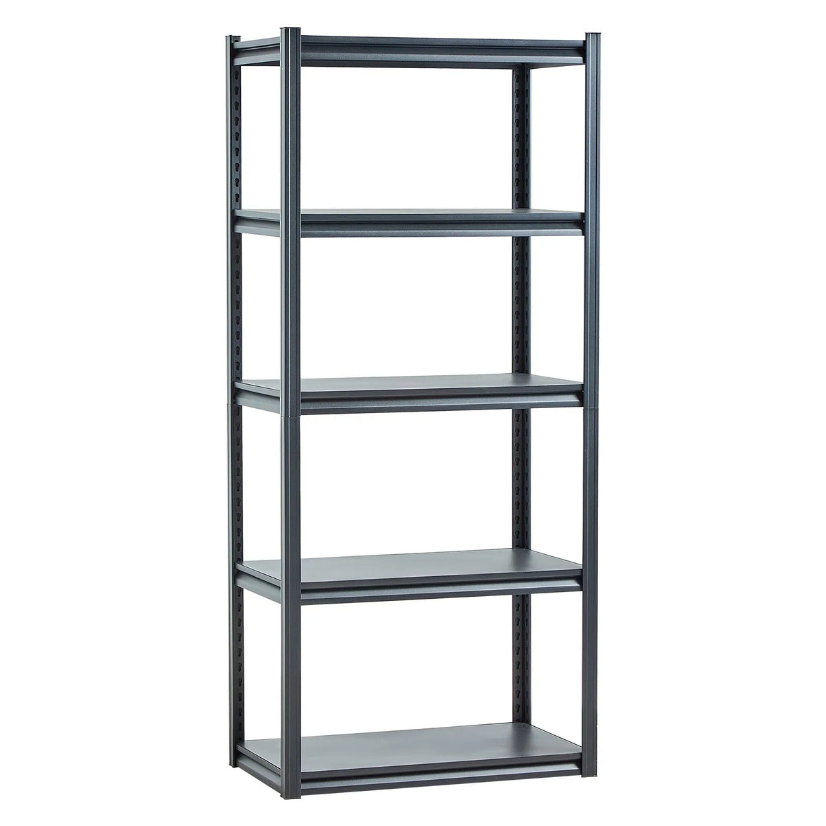 Storage shelf, 5-tier, 46 × 81 × 183 cm, metal