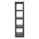 Uzglabāšanas plaukts, 5 līmeņu, 46 × 102 × 183 cm, metāla