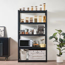 Uzglabāšanas plaukts, 5 līmeņu, 46 × 102 × 183 cm, metāla