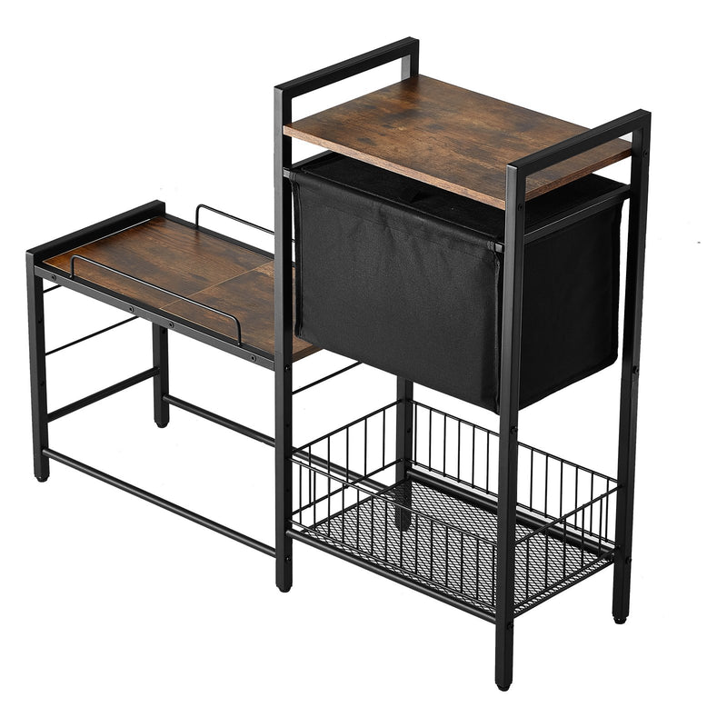 VEVOR mājdzīvnieku barošanas statīvs ar glabātuvi – paceltas suņu bļodas un organizators barībai un rotaļlietām