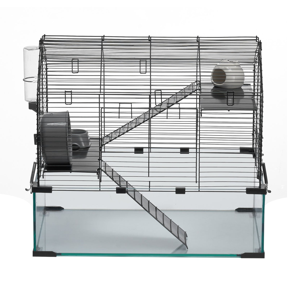 VEVOR caurspīdīgs kāmju būris ar metāla rāmi un ventilāciju