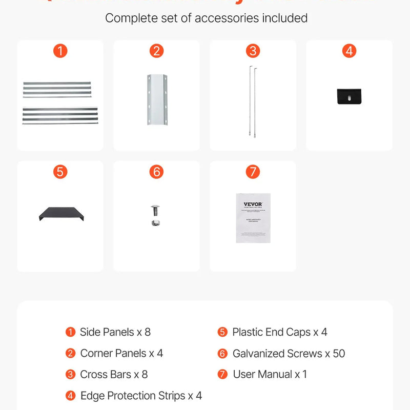 Metāla paaugstinātā dārza dobe 366 × 122 × 30 cm āra cinkota stādīšanas kaste sudraba krāsā